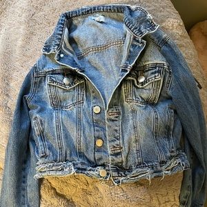 Cropped Denim Jacket